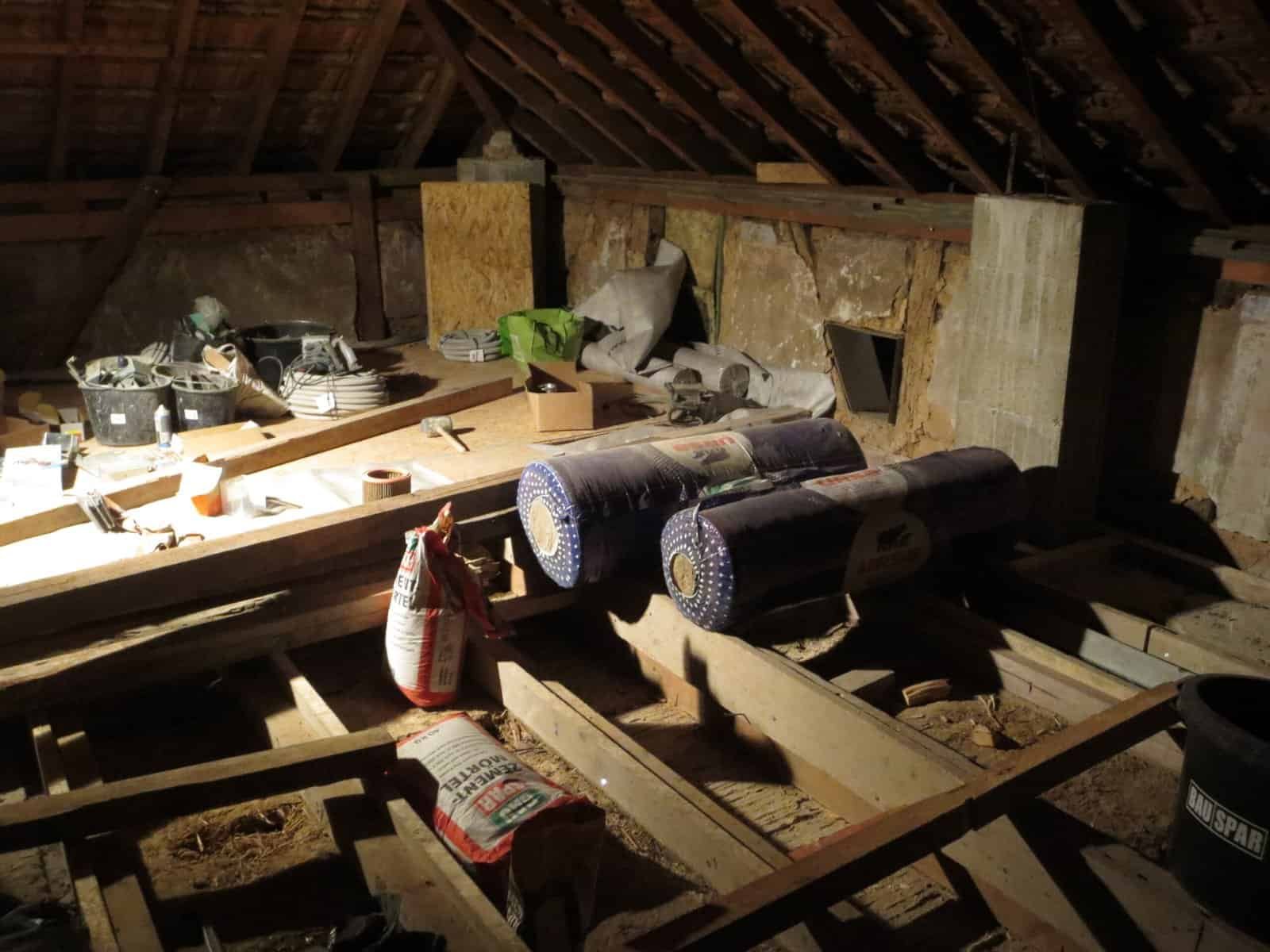 Dachbodendämmung Altbau Sanierung